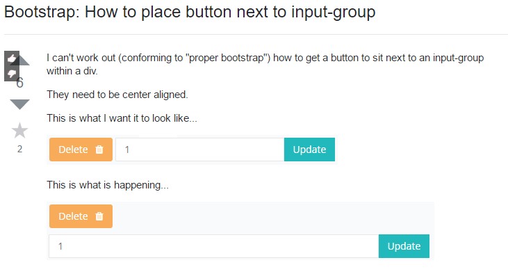  The best way to  insert button  upon input-group